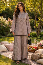 Choco Polka Premium Kurti Pant Set