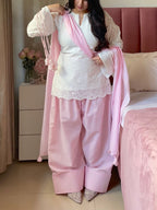Schiffli Pankhuri Farshi Suit Set