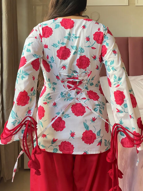 Rose Pankhuri Farshi Suit Set