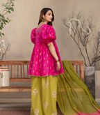 Mahveen Gulnaar Farshi Suit Set