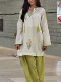 Nasrin Pure Cotton Floral Printed Kurta Pant Set