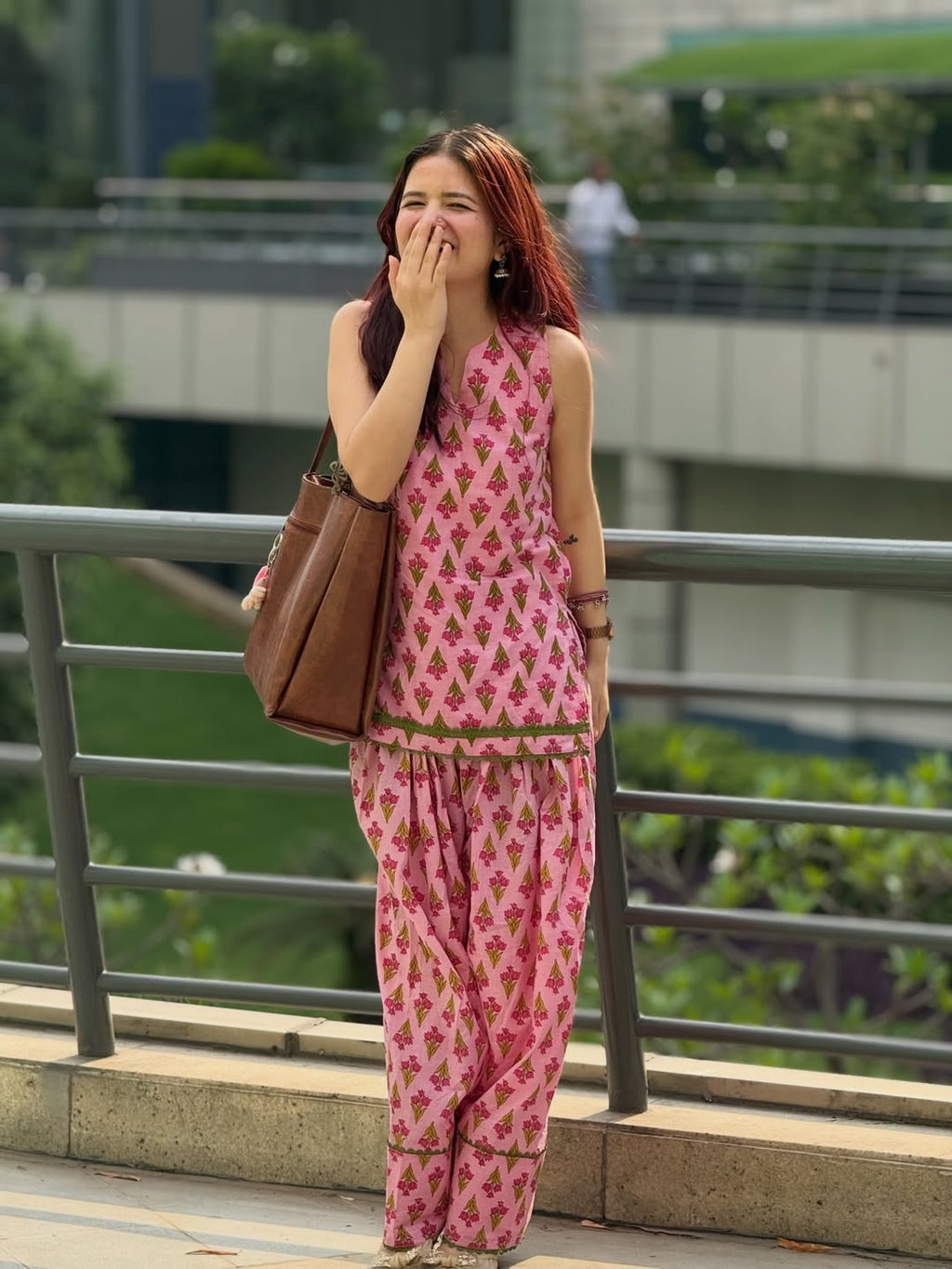 Myra Premium Cotton Printed Co-Ord Set