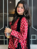 Meher Premium Cotton Printed Kurta Pant Dupatta Set