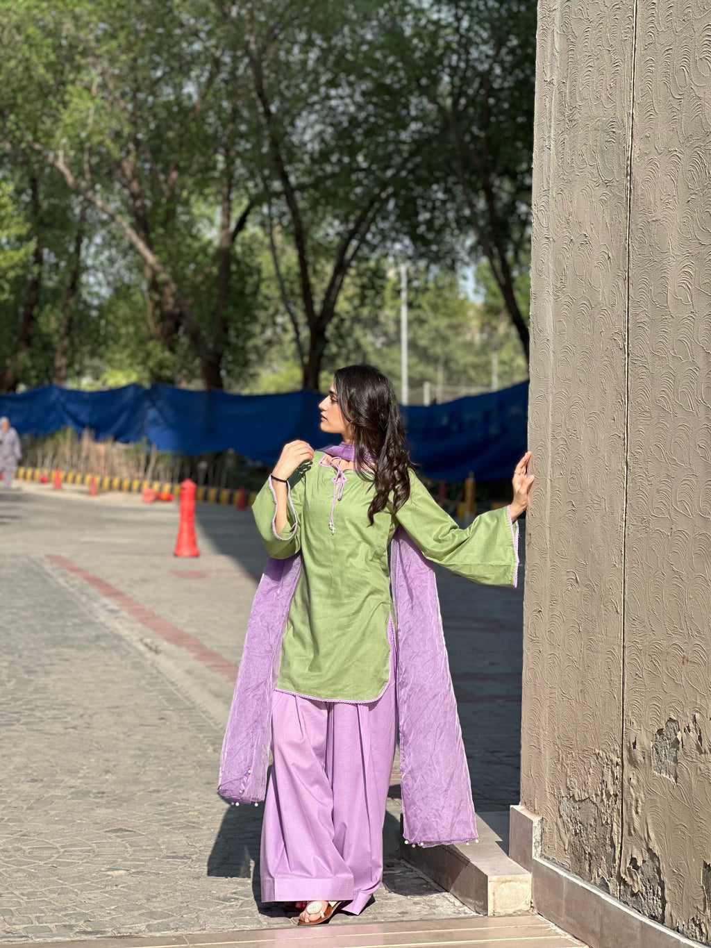 Aafreen Pastel Farshi Coord