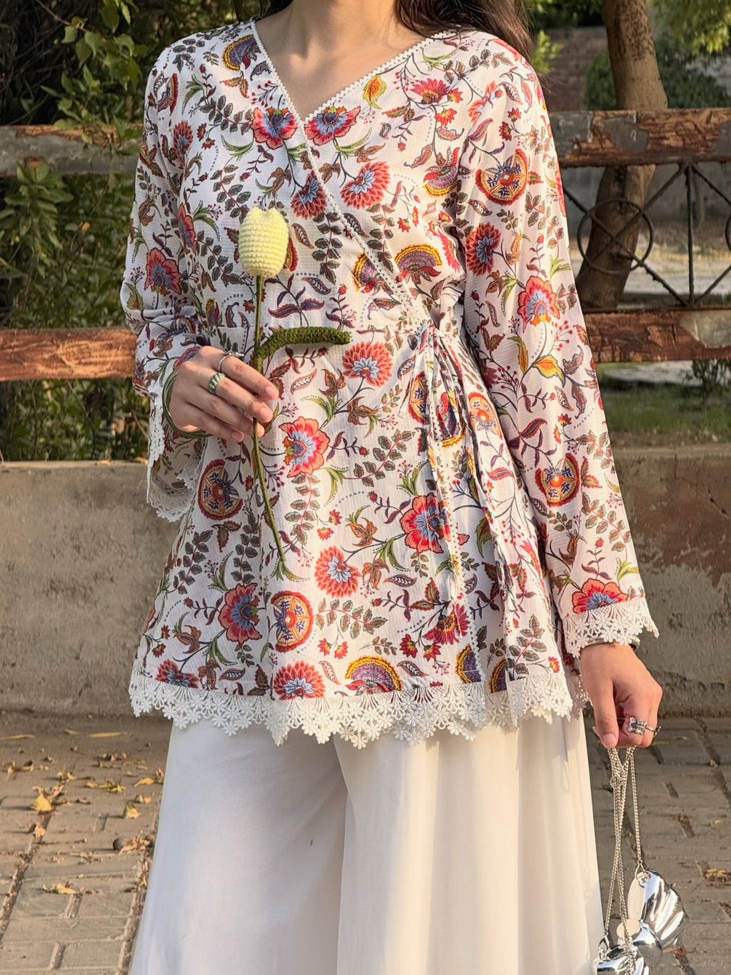 Moor Wrap Kurti
