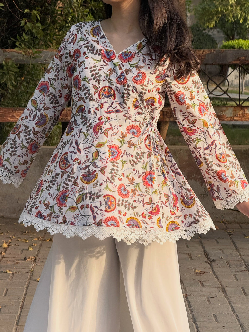 Moor Wrap Kurti