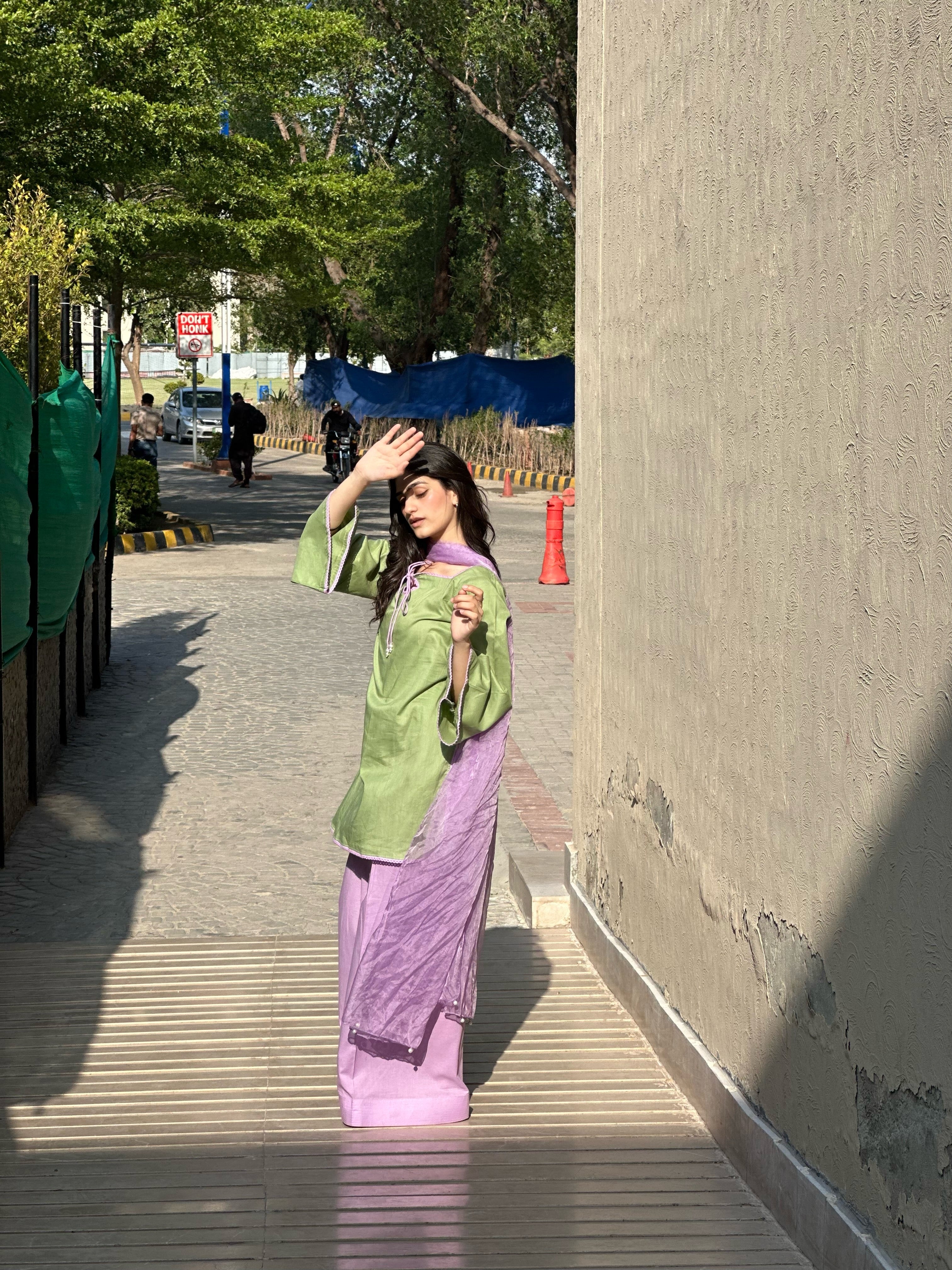 Aafreen Pastel Farshi Coord