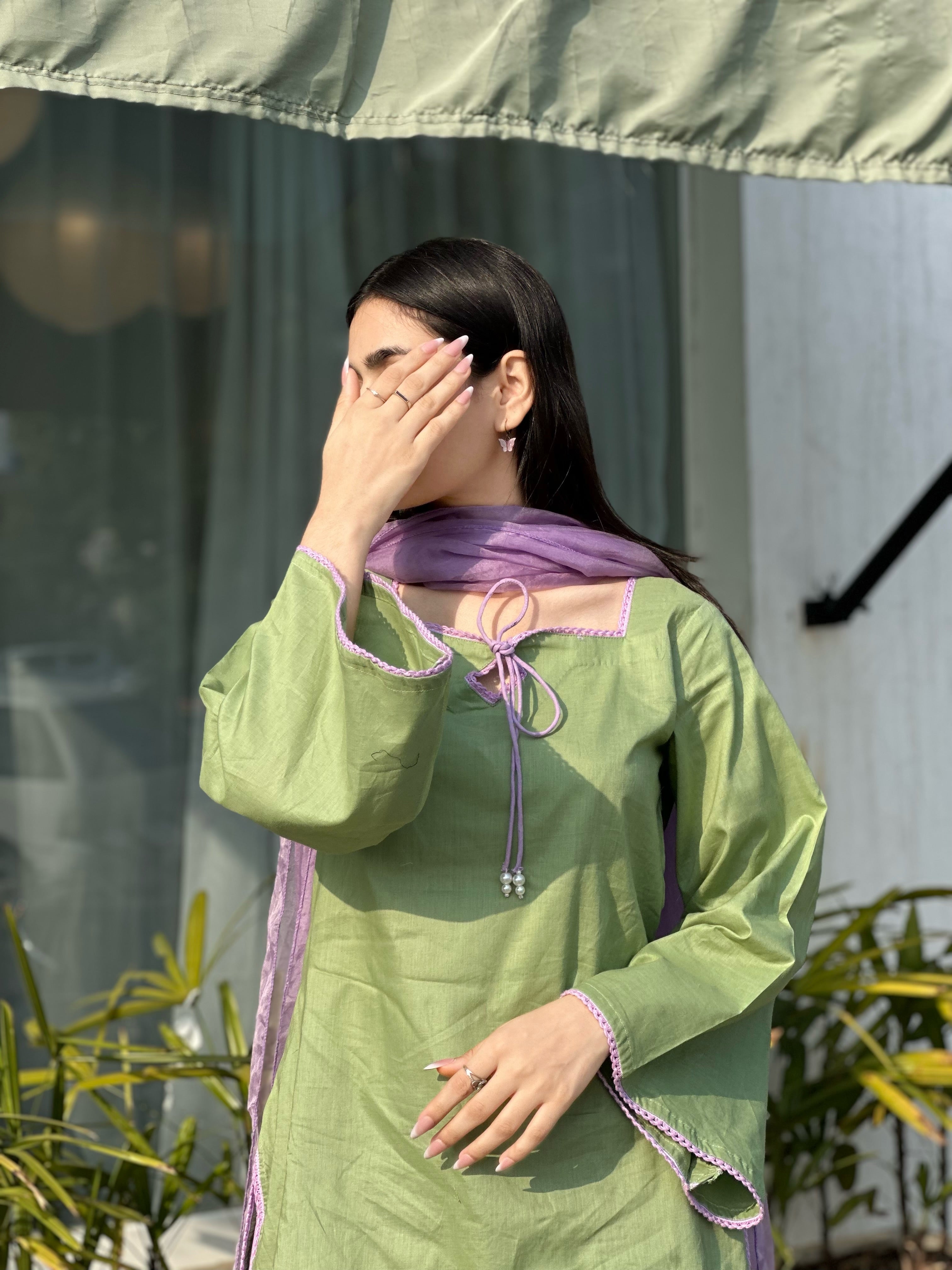 Aafreen Pastel Farshi Coord