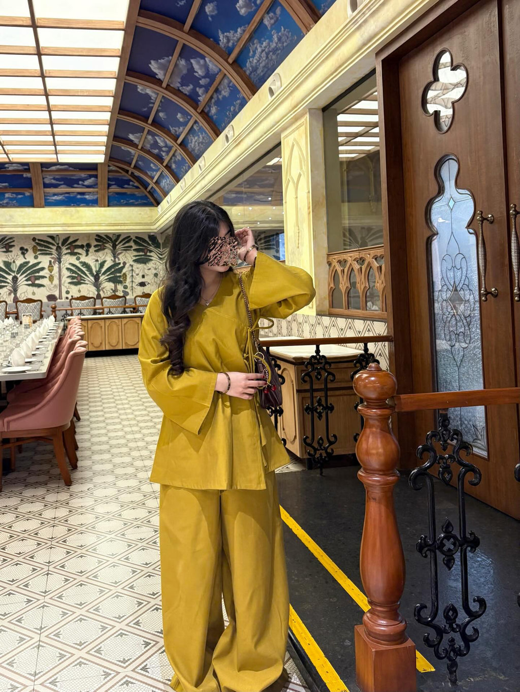 SOREL Mustard Luxe Co-ord Set