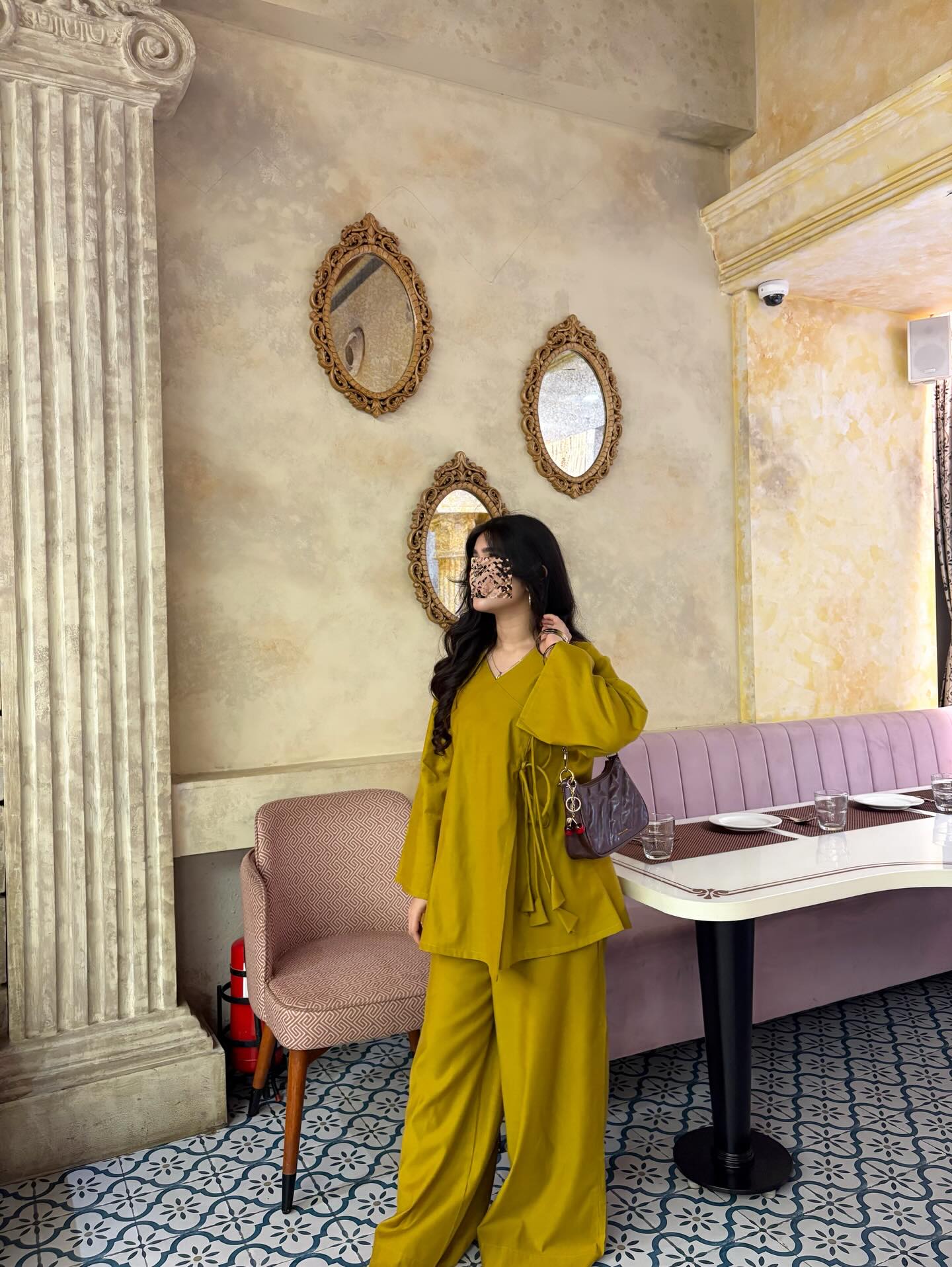 SOREL Mustard Luxe Co-ord Set