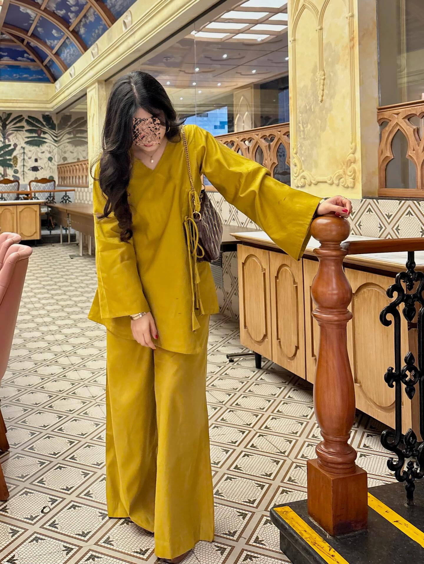 SOREL Mustard Luxe Co-ord Set