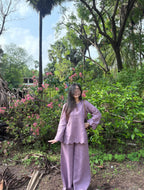 Kiara Luxe Scallop Kurti Pant Set