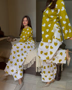 Mahira HeartBloom Farshi Suit Set