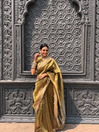 Heritage Gold Partywear Saree
