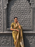 Heritage Gold Partywear Saree