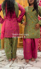 Zara Noor – Premium Cotton Farshi Suit Set