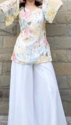 Ayla Noor – Premium Floral Cotton Farshi Suit Set