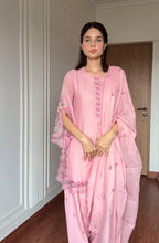 Aabroo Embroidered Cotton Farshi Suit Set