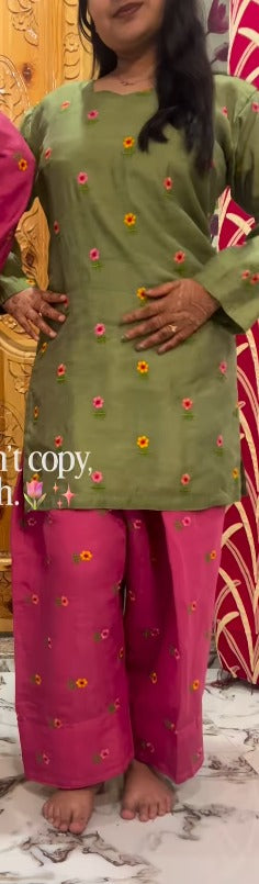 Zara Noor – Premium Cotton Farshi Suit Set