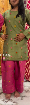 Zara Noor – Premium Cotton Farshi Suit Set