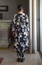 Black Floral Co-Ord Set
