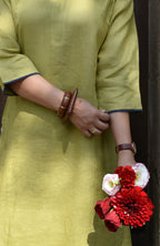 Fresh Lime Linen Co Ord Set