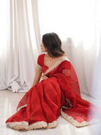 KumKum Royale – Fandy Satin Silk Saree