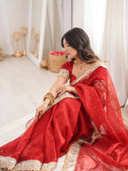 KumKum Royale – Fandy Satin Silk Saree