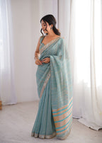 Gulnaar Grace Blush Elegance Saree